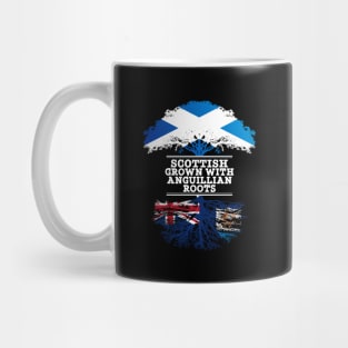 Scottish Grown With Anguillian Roots - Gift for Anguillian With Roots From Anguilla Mug